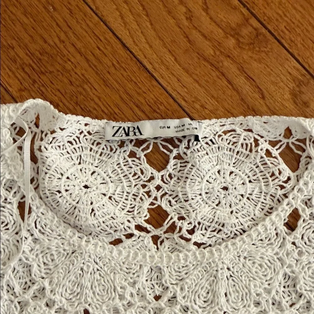 Zara cropped top